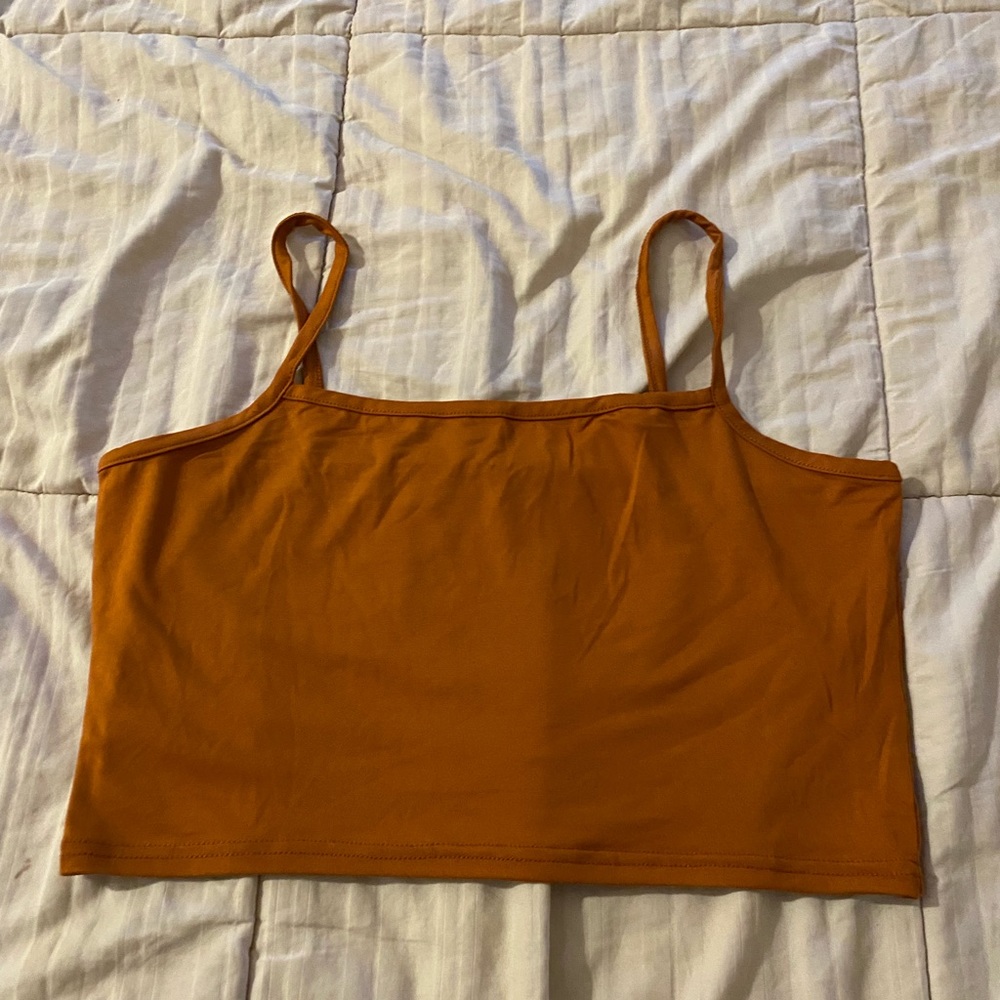Burnt Orange crop top